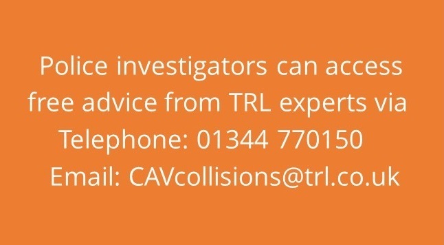 Police investigators can access free advice by phone or by email